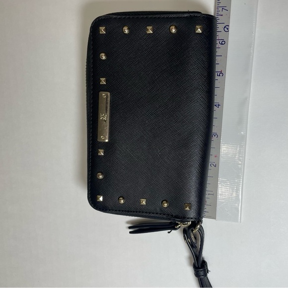 Black Studded Wristlet Wallet NY & Co - Picture 8 of 9